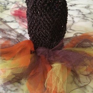 Halloween Tutu Autumn Colored Costume for Small Breed Dogs